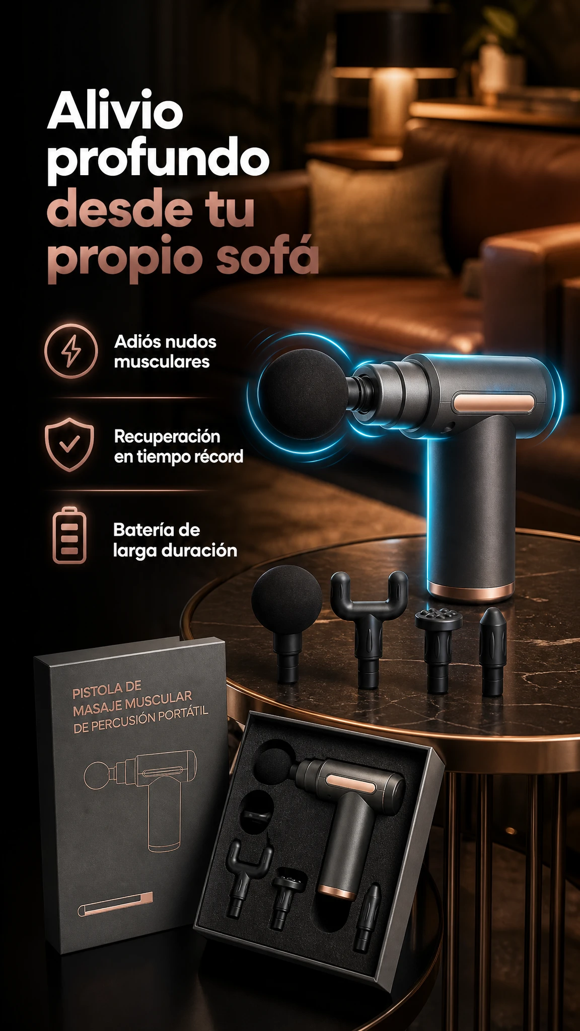 Beneficios del masajeador